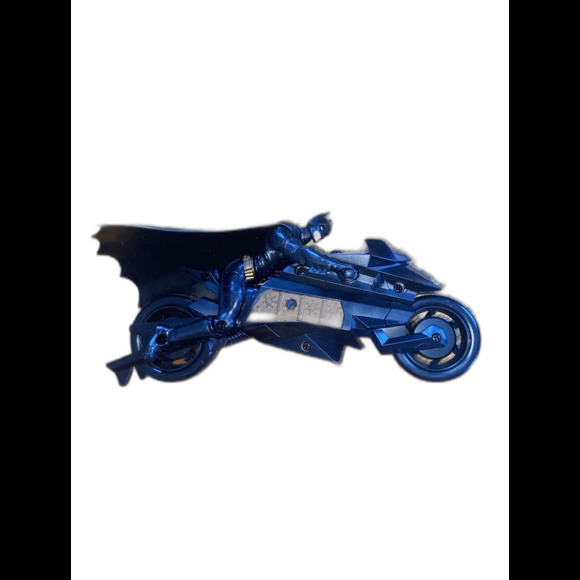 2008 Mattel DC Comics Batman Vehicle Lot Batcycle Batmobile Batjet Dark Knight - Picture 3 of 13